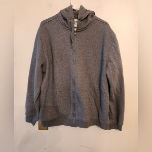Roaring soul grey full zip hoodie size mens xl
